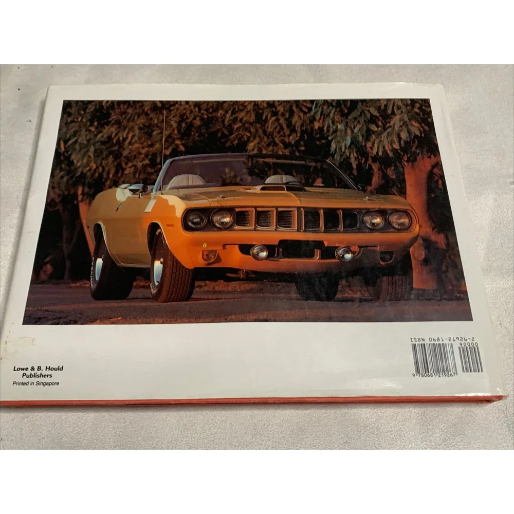 American Muscle Cars By Randy Leffingwell Hardcover with Dust‎ Cover 1996